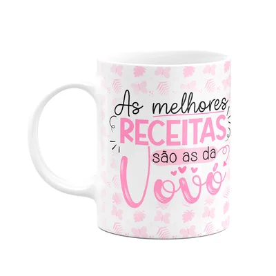 Caneca De Avós - As Melhores Receitas São As Da Vovó