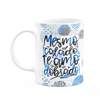 Caneca Pais - Mesmo Calado, Te Amo Dobrado