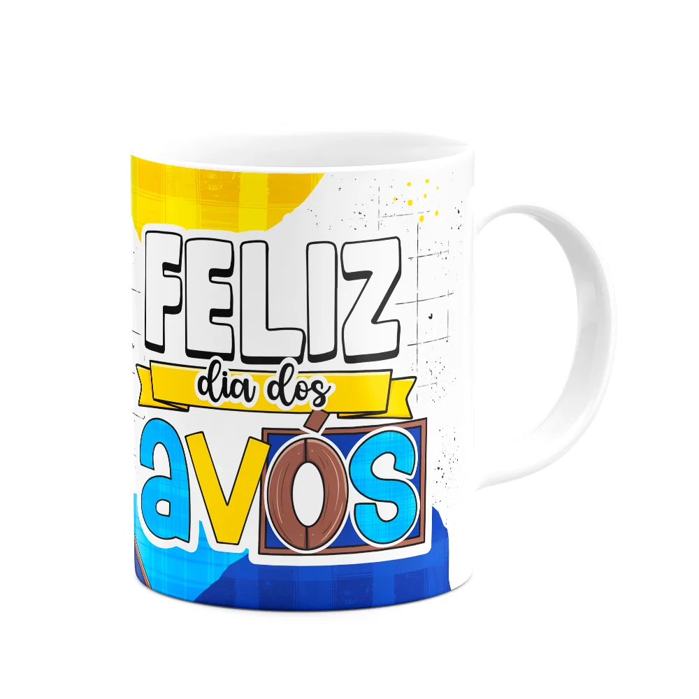 Imagem 2 de 3 do produto Caneca Dia Dos Avós - Feliz Dia Dos Avós - M2