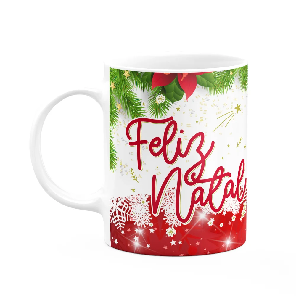 Imagem 4 de 5 do produto Caneca Natal Família - Feliz Natal Filho - 325ml