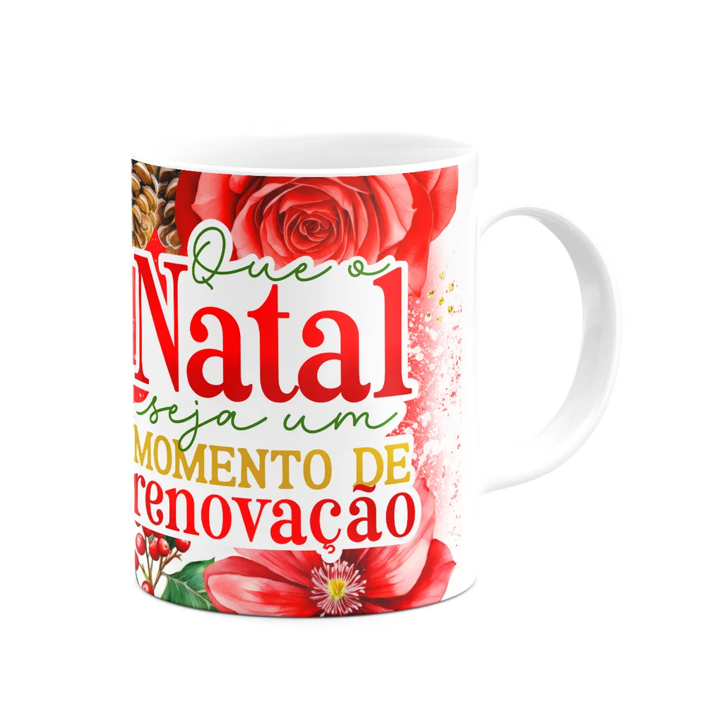 Imagem 4 de 5 do produto Caneca Natal De Jesus - Momento De Renovação - 325ml