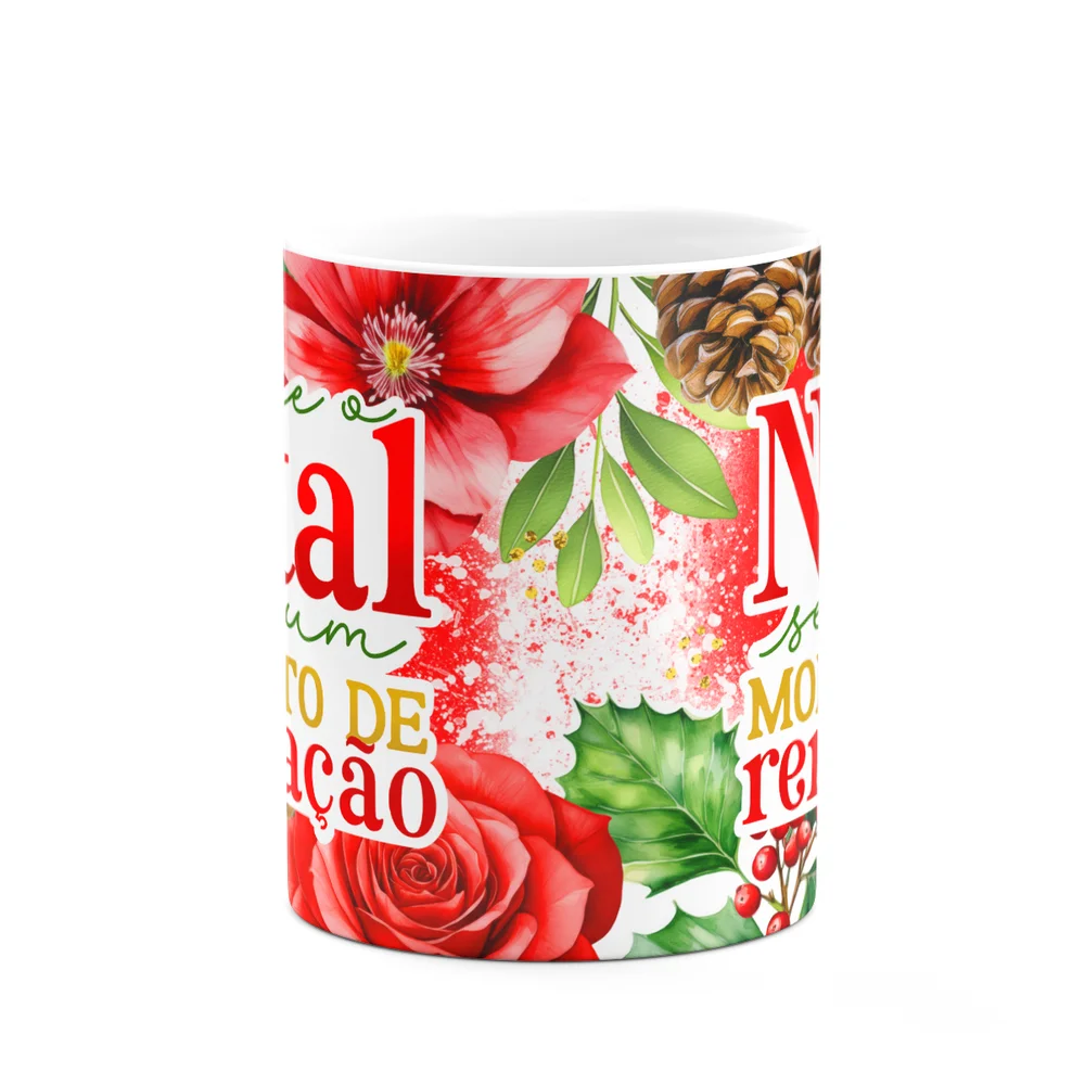 Imagem 5 de 5 do produto Caneca Natal De Jesus - Momento De Renovação - 325ml