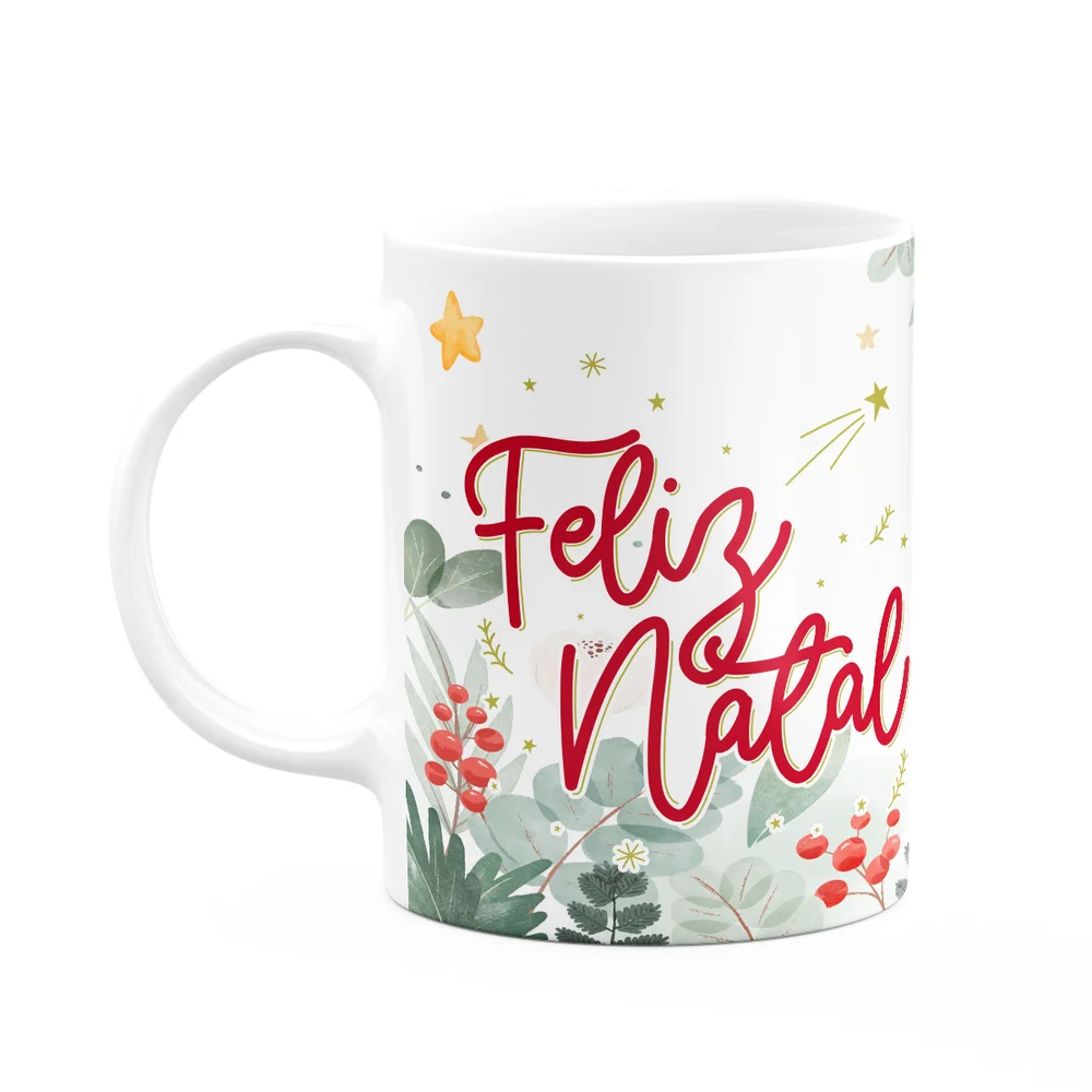Imagem 4 de 5 do produto Caneca Natal Família - Feliz Natal Vovô - 325ml