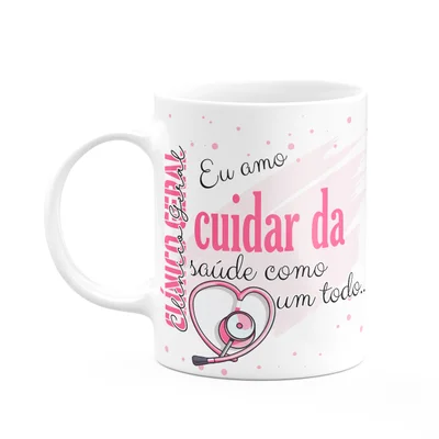 Caneca De Profissões - Sou Clínico Geral - M2 - 325ml