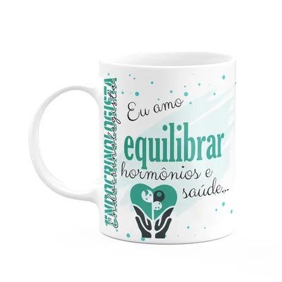 Caneca De Profissões - Sou Endocrinologista - 325ml
