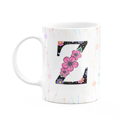 Caneca Today - Com Inicial Do Nome Letra Z - 325ml