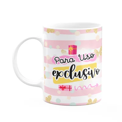 Caneca - Uso Exclusivo Do Meu Amigo Secreto M2 - 325ml
