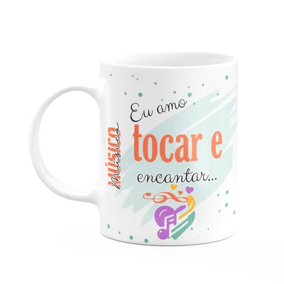 Caneca De Profissões - Sou Músico - 325ml