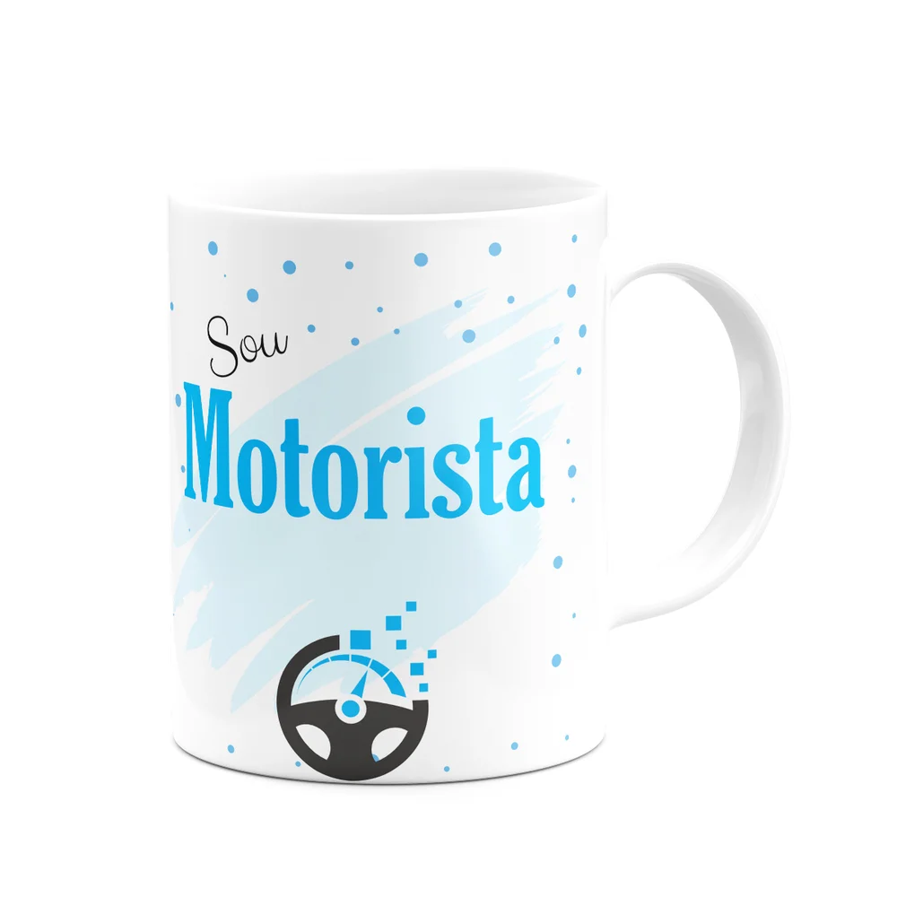 Imagem 4 de 5 do produto Caneca De Profissões - Sou Motorista - 325ml