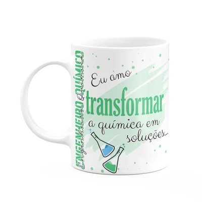 Caneca De Profissões - Sou Engenheiro Químico - 325ml