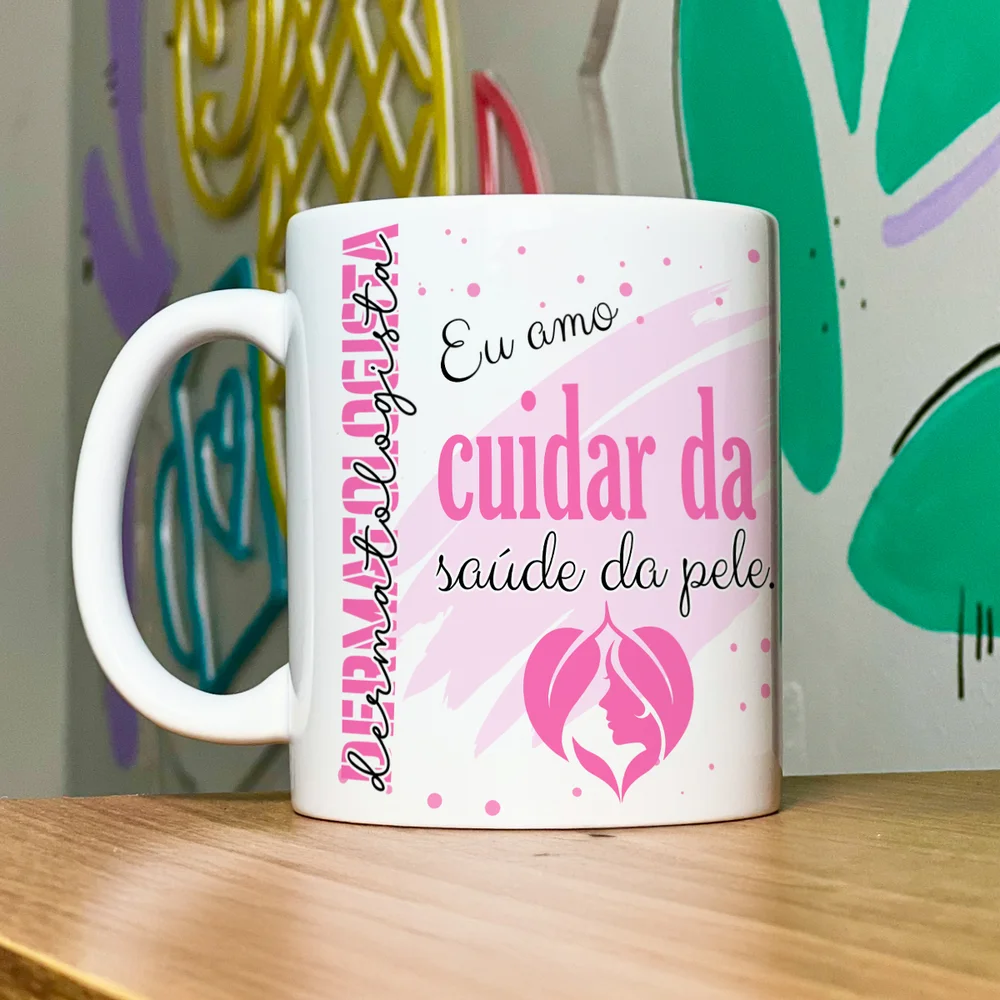 Imagem 2 de 5 do produto Caneca De Profissões - Sou Dermatologista - M2 - 325ml