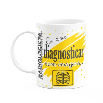 Caneca De Profissões - Sou Radiologista - 325ml