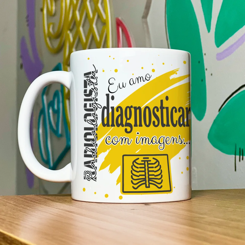 Imagem 2 de 5 do produto Caneca De Profissões - Sou Radiologista - 325ml