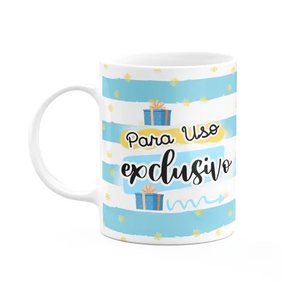 Caneca - Uso Exclusivo Do Meu Amigo Secreto - 325ml