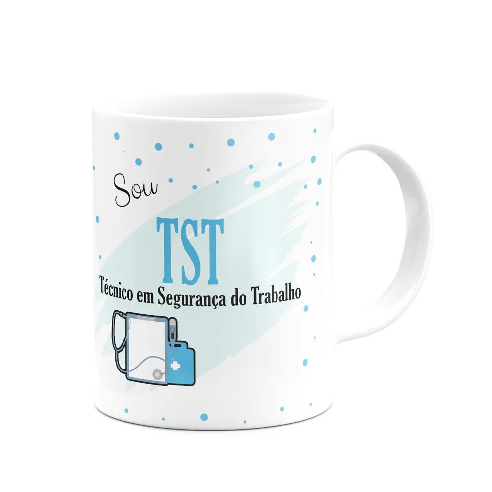 Imagem 4 de 5 do produto Caneca De Profissões - Sou Tec. Em Segurança Do Trabalho