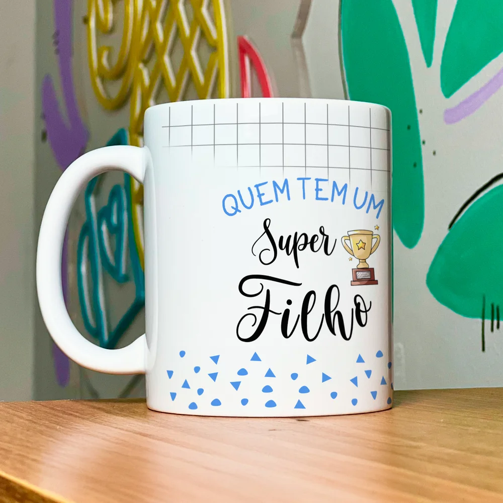 Imagem 2 de 5 do produto Caneca Família Super - Quem Tem Um Super Filho