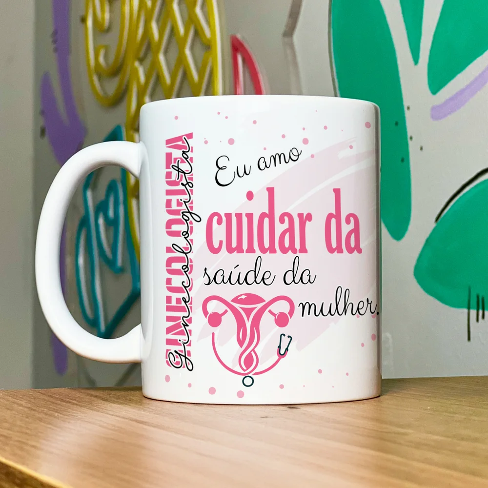 Imagem 2 de 5 do produto Caneca De Profissões - Sou Ginecologista - 325ml