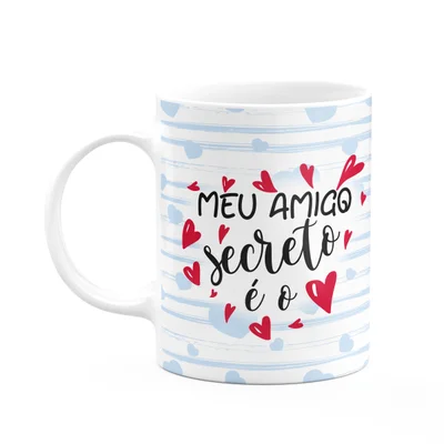 Caneca - Meu Amigo Secreto É O Meu Amor - 325ml