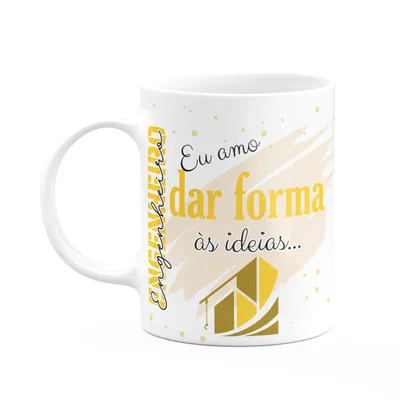 Caneca De Profissões - Sou Engenheiro - 325ml