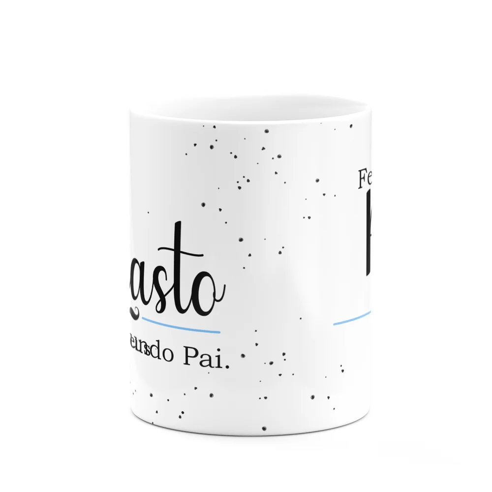 Imagem 5 de 5 do produto Caneca Minimalista Pais - Padrastro, É Um Segundo Pai