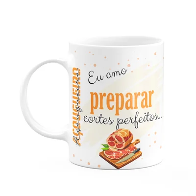 Caneca De Profissões - Sou Açougueiro - 325ml