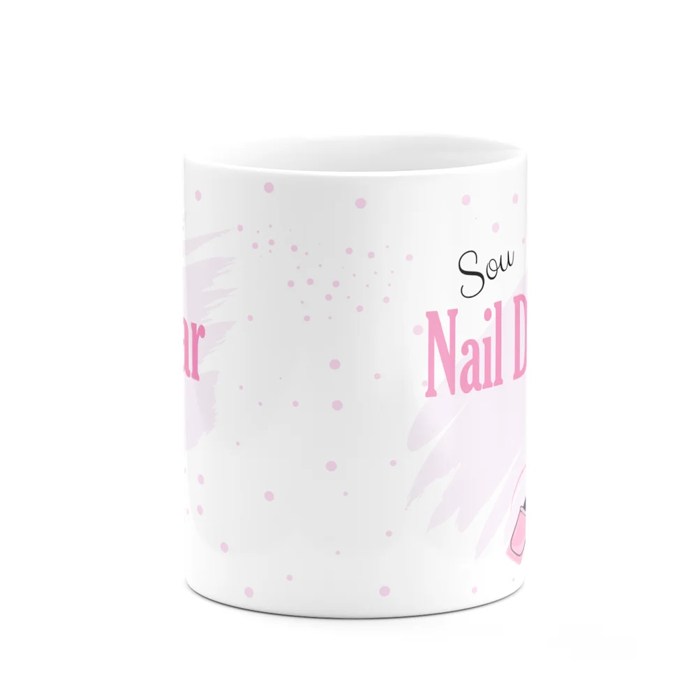 Imagem 5 de 5 do produto Caneca De Profissões - Sou Nail Designer - 325ml