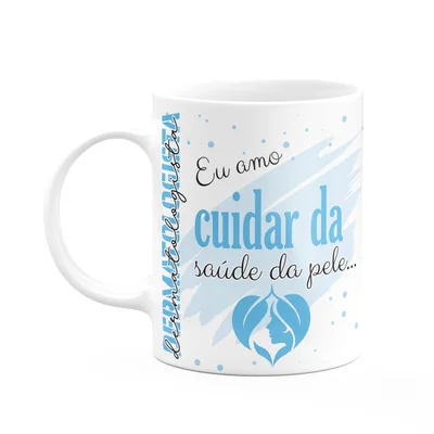 Caneca De Profissões - Sou Dermatologista - M1 - 325ml