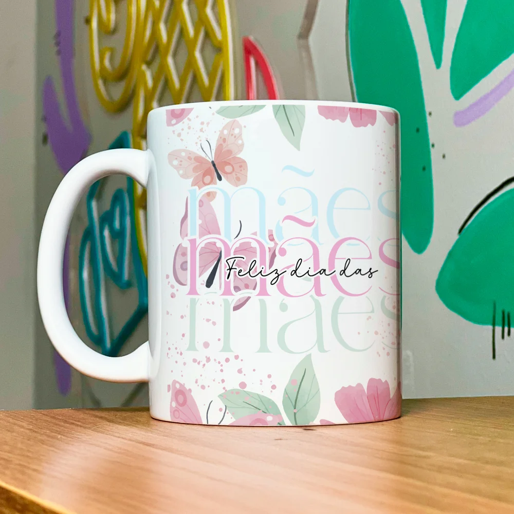 Imagem 2 de 5 do produto Caneca Mães - Mãe, Obrigado Por Tudo - 325ml
