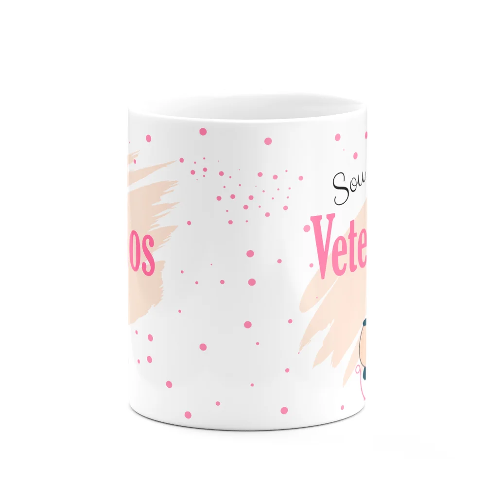Imagem 5 de 5 do produto Caneca De Profissões - Sou Veterinária - 325ml