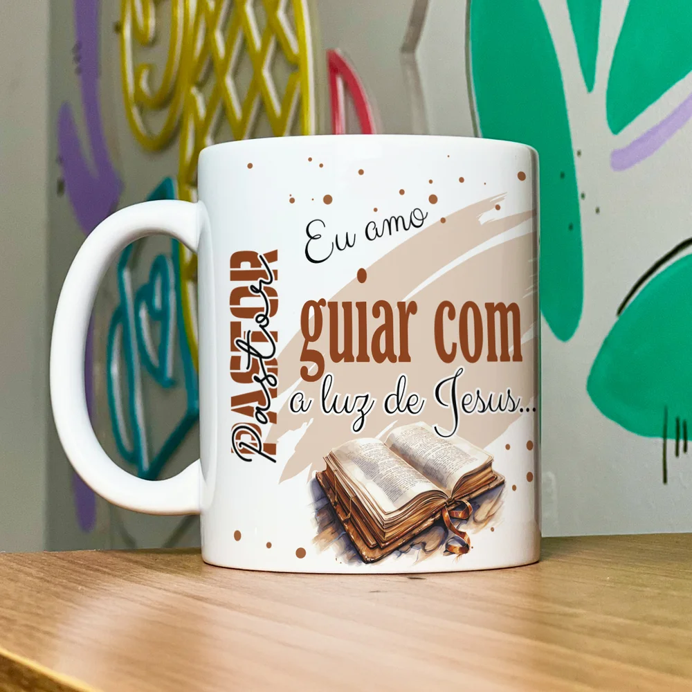 Imagem 2 de 5 do produto Caneca De Profissões - Sou Pastor - 325ml