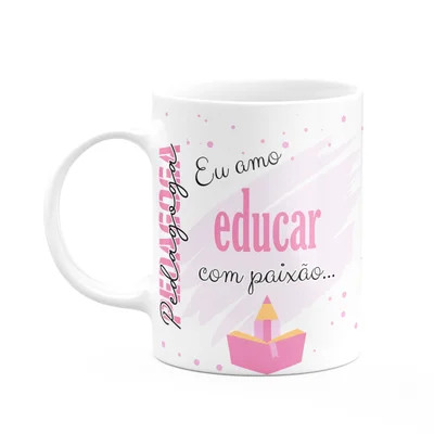 Caneca De Profissões - Sou Pedagoga - 325ml