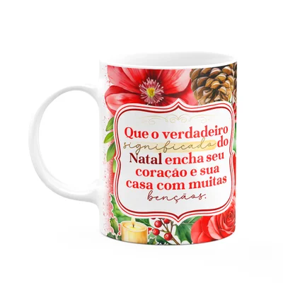 Caneca Natal De Jesus - Verdadeiro Significado Do Natal