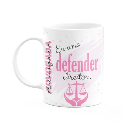 Caneca De Profissões - Sou Advogada - 325ml