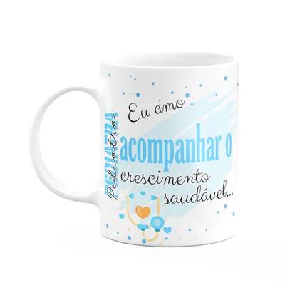 Caneca De Profissões - Sou Pediatra - 325ml