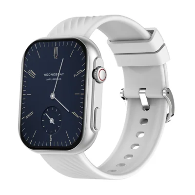Relógio Smartwatch Peje Zl80 Bluetooth Android/ios Prata