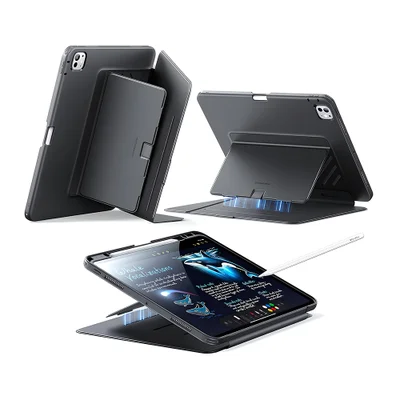 Capa Esr Para Ipad Pro 13 " M4 M5 Flip Series Preta