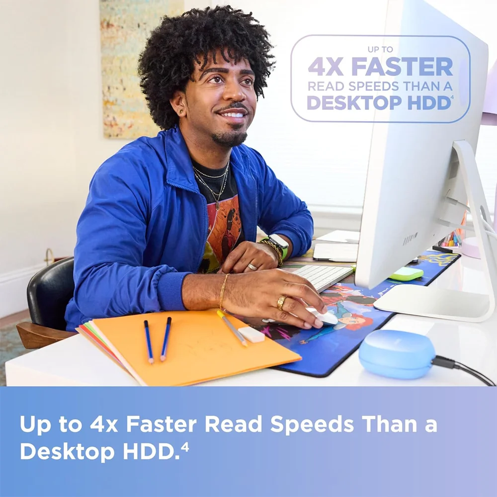 Imagem 5 de 5 do produto SSD Externo Sandisk Creator Series 8tb Usb-c De Mesa 3.2