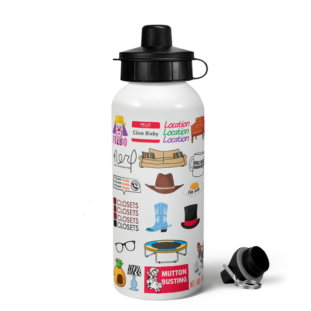 Garrafa Squeeze Mq Geek - Icons Moments - Modern Family
