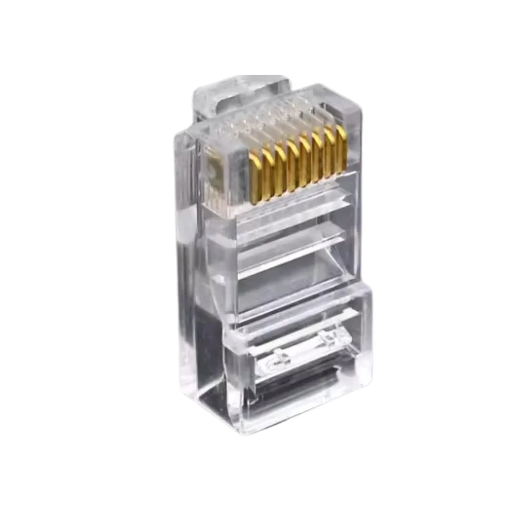 Imagem 3 de 5 do produto Conector Rj45 Cat6 Tipo  Ez Passagem  Pacote C/100 Un