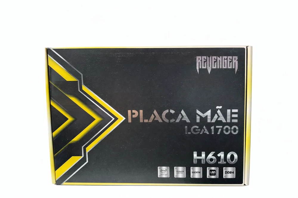 Placa Mãe Revenger H610 LGA 1700 DDR4 | M.2 | 12ª 13ª 14ª Geração PC Gamer 4