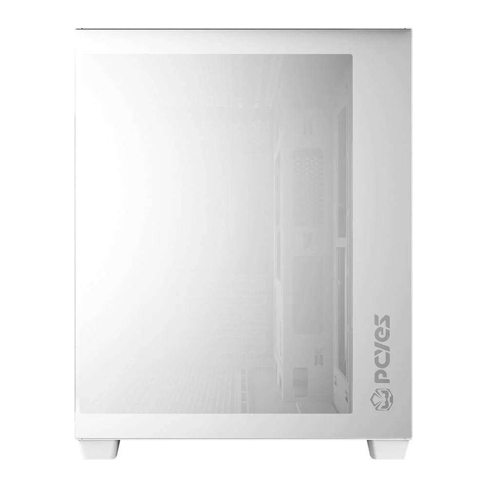 Imagem 4 de 5 do produto Gabinete Gamer PCyes Forcefield V2 White Ghost - Gffv2wg