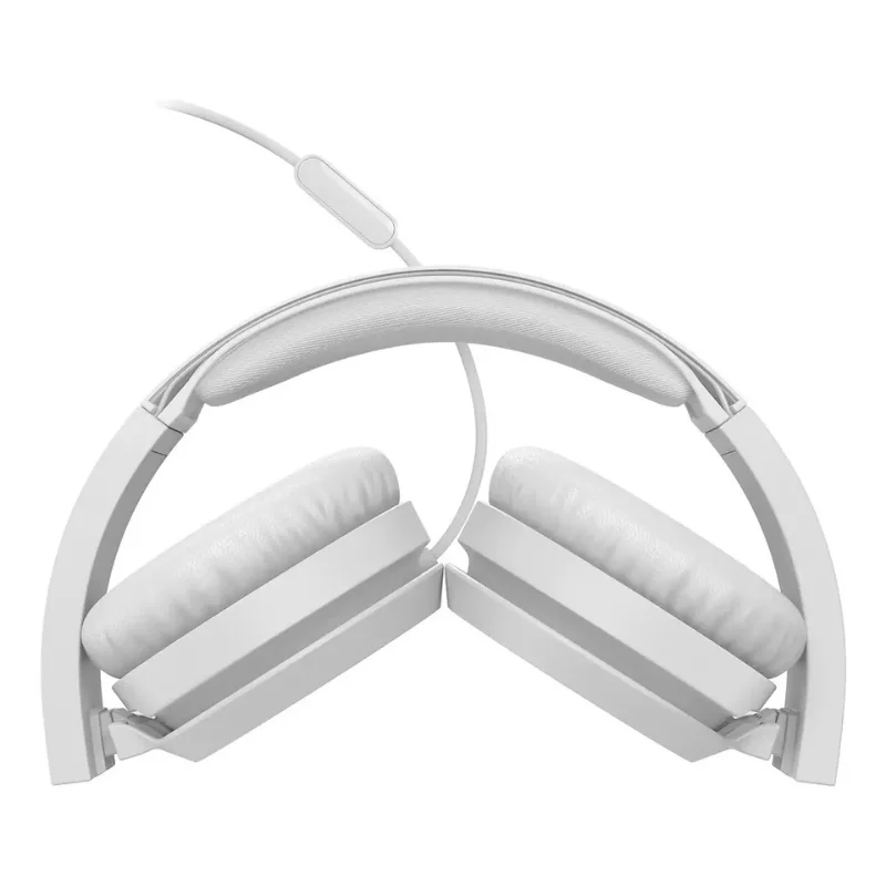 Imagem 2 de 5 do produto Fone Headphone De Ouvido Philips Tah4105 Com Microfone E Cabo De 1.2 Metros - Cor Branco
