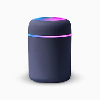 Umidificador Portátil Recarregável Usb - Azul 300ml
