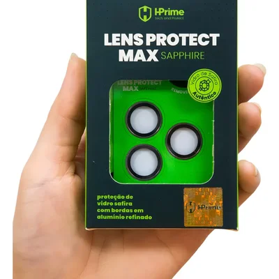 Pelicula Lente Camera Iphone 17 Pro Max 17 Pro Hprime Sapphire Max Prata