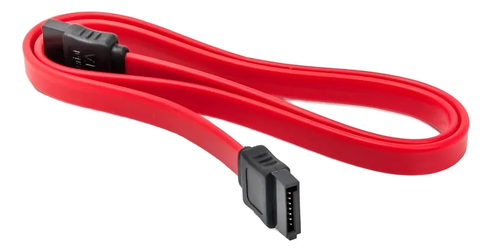 Imagem 2 de 5 do produto Cabo De Dados Sata 45cm Para Hd, SSD, Gravador, Drives