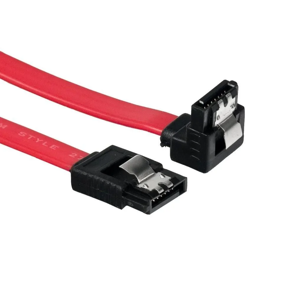 Imagem 2 de 4 do produto Cabo Dados Sata Plus Cable 50cm Com Trava Para Hd, SSD PC-cbst03