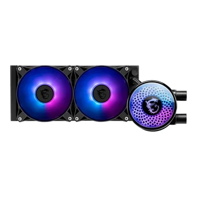 Water Cooler Msi Mag Coreliquid A12 ARGB 240mm Intel E Amd Preto Cla12240
