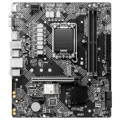 Placa Mãe Msi Pro H610m-g Wifi Ddr5 LGA 1700 12 13 E 14 Geração