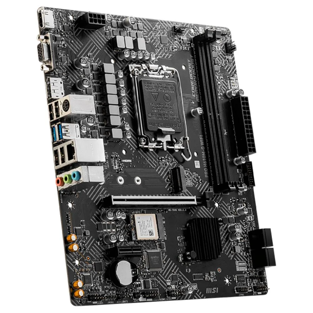 Imagem 3 de 4 do produto Placa Mãe Msi Pro H610m-g Wifi Ddr5 LGA 1700 12 13 E 14 Geração