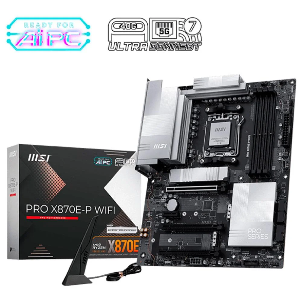 Imagem 3 de 4 do produto Placa Mãe Msi Pro X870e-p Wifi Ddr5 Am5
